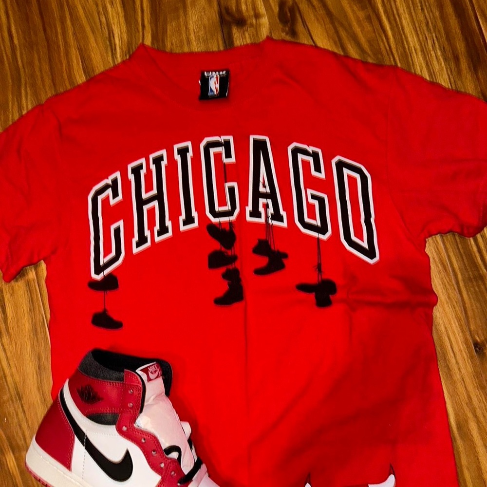 Unk Chicago tee *Shoe not included*